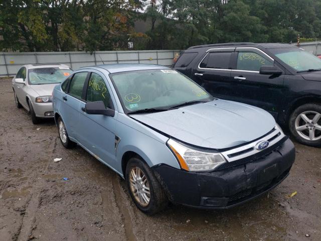 1FAHP35N88W136461 - 2008 FORD FOCUS SE/S BLUE photo 1