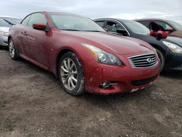 JN1CV6FE1EM901692 - 2014 INFINITI Q60 BASE RED photo 1