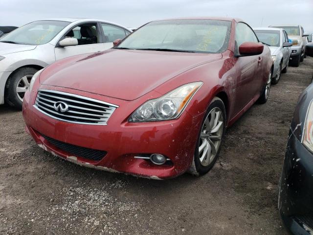 JN1CV6FE1EM901692 - 2014 INFINITI Q60 BASE RED photo 2