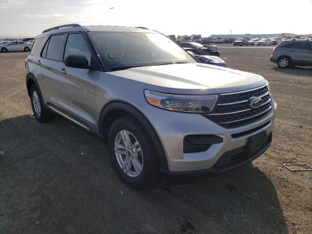 1FMSK7DH2NGB98313 - 2022 FORD EXPLORER X SILVER photo 1