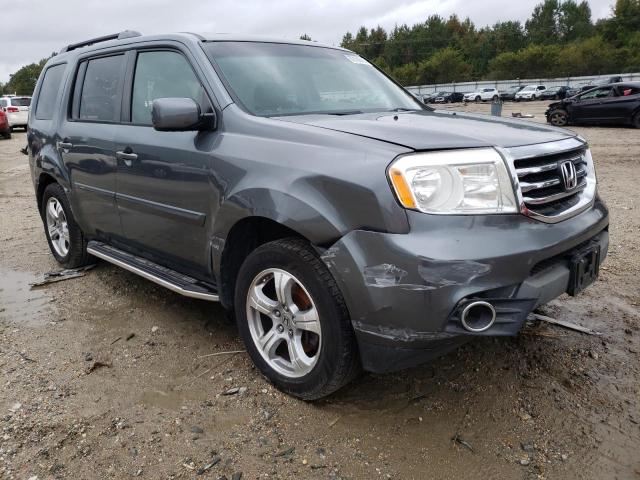 5FNYF3H55DB017001 - 2013 HONDA PILOT GRAY photo 1