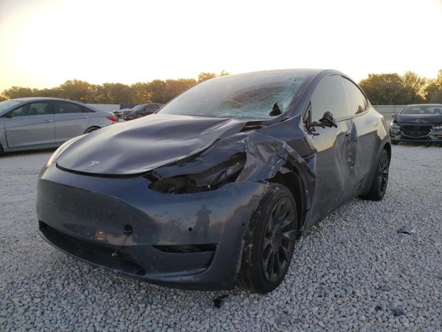 5YJYGDEE3MF064759 - 2021 TESLA MODEL Y CHARCOAL photo 2