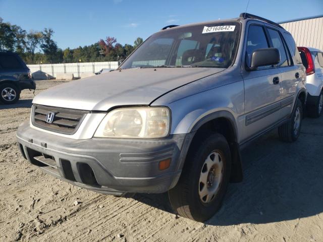 JHLRD28441C002223 - 2001 HONDA CR-V LX SILVER photo 2