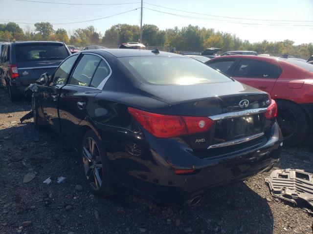 JN1BV7AR4FM395210 - 2015 INFINITI Q50 BLACK photo 3