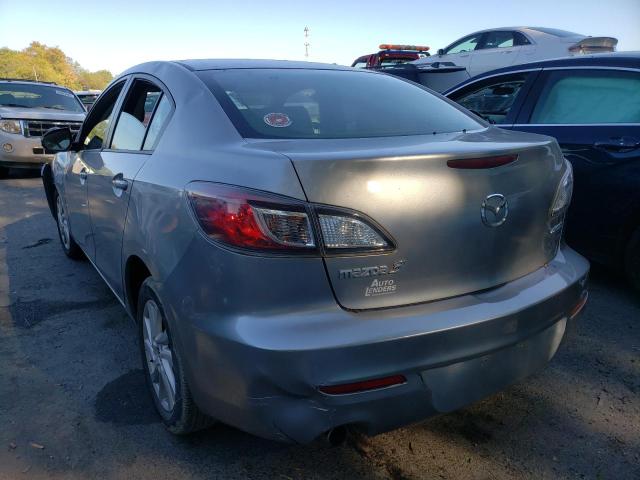 JM1BL1VP5D1743989 - 2013 MAZDA 3 I SILVER photo 3