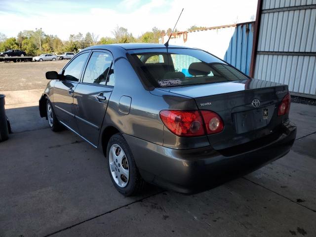 2T1BR32EX8C923676 - 2008 TOYOTA COROLLA CE GRAY photo 3