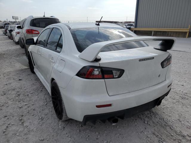 JA32W8FV5EU024818 - 2014 MITSUBISHI LANCER EVO WHITE photo 3