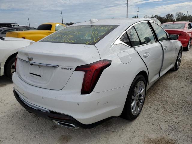 1G6DN5RK2M0125207 - 2021 CADILLAC CT5 PREMIU WHITE photo 4