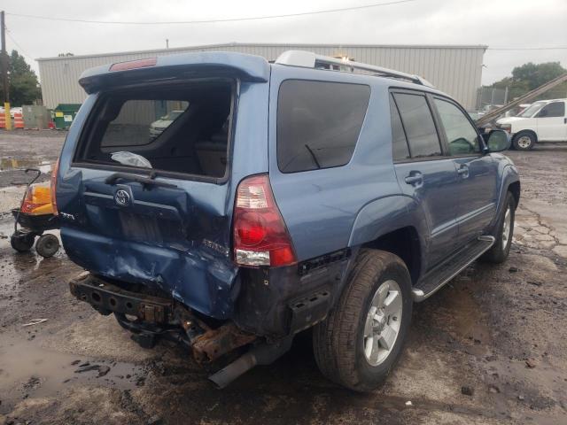 JTEBT17R940043604 - 2004 TOYOTA 4RUNNER LI BLUE photo 4