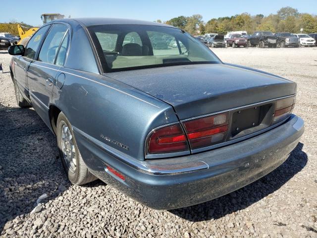 1G4CW54KX14256916 - 2001 BUICK PARK AVENU BLUE photo 3