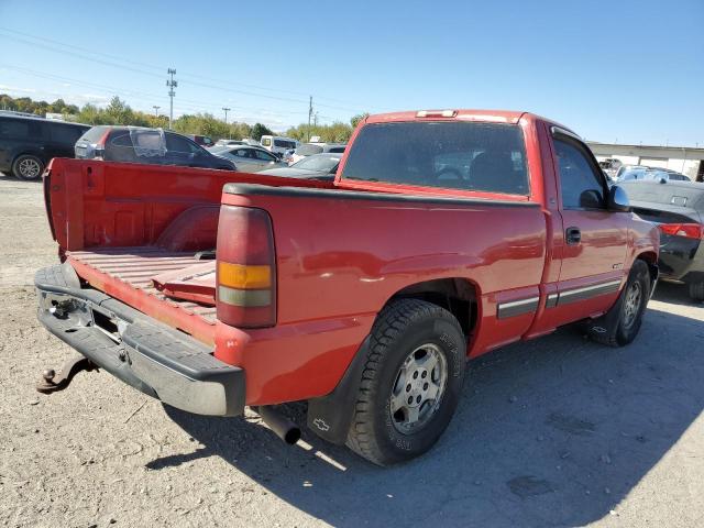 1GCEC14V3YZ312121 - 2000 CHEVROLET SILVERADO RED photo 4