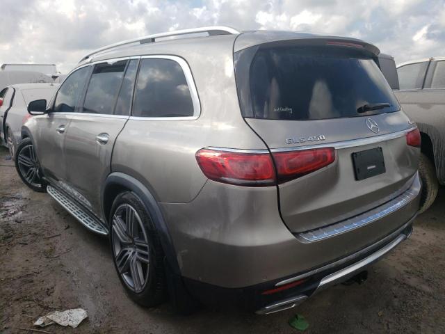 4JGFF5KE5MA381905 - 2021 MERCEDES-BENZ GLS 450 4M GRAY photo 3