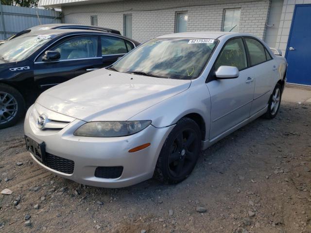 1YVHP80C285M08192 - 2008 MAZDA 6 I SILVER photo 2