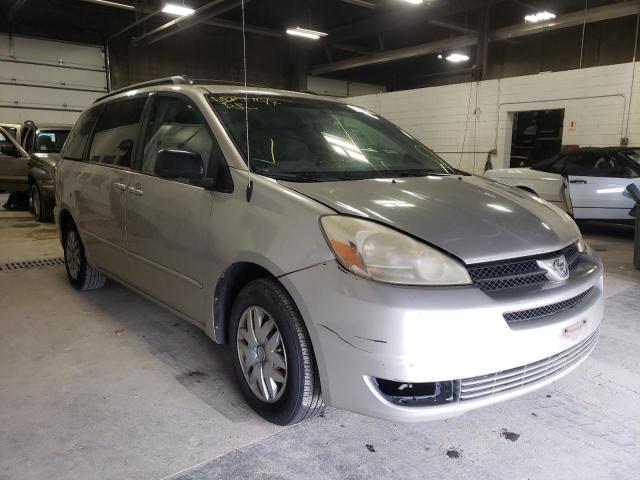 5TDZA23C84S149345 - 2004 TOYOTA SIENNA LE SILVER photo 1