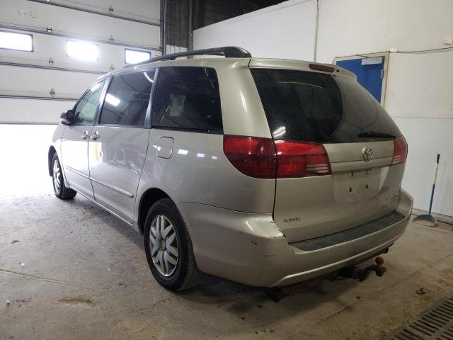 5TDZA23C84S149345 - 2004 TOYOTA SIENNA LE SILVER photo 3