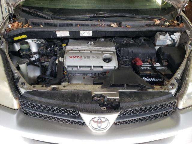 5TDZA23C84S149345 - 2004 TOYOTA SIENNA LE SILVER photo 7