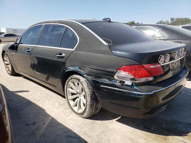 WBAHN83547DT65341 - 2007 BMW 750 BLACK photo 3