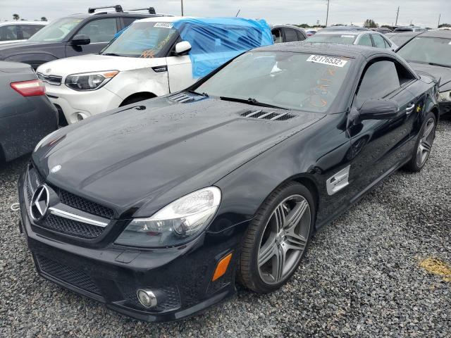 WDBSK70F79F156626 - 2009 MERCEDES-BENZ SL 63 AMG BLACK photo 2