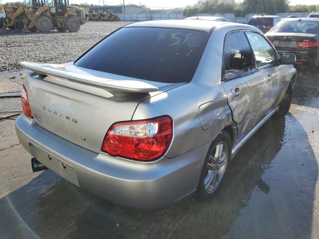 JF1GD29625G518699 - 2005 SUBARU IMPREZA WR SILVER photo 4