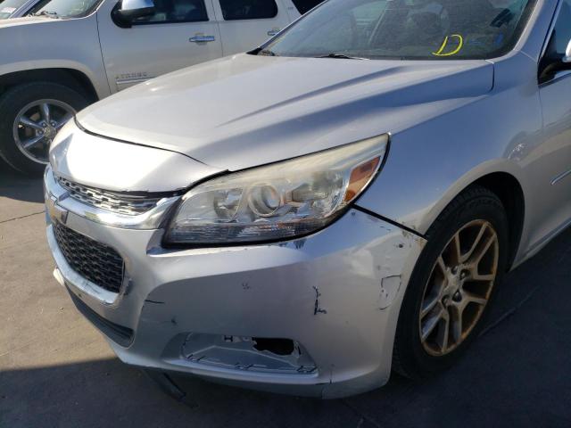 1G11C5SL7EF104238 - 2014 CHEVROLET MALIBU 1LT ვერცხლისფერი ფოტო 9