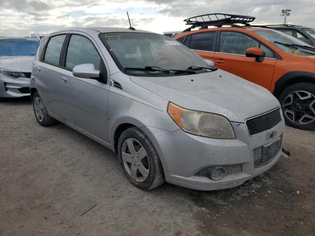 KL1TD66E59B617037 - 2009 CHEVROLET AVEO LS 银色 照片 1