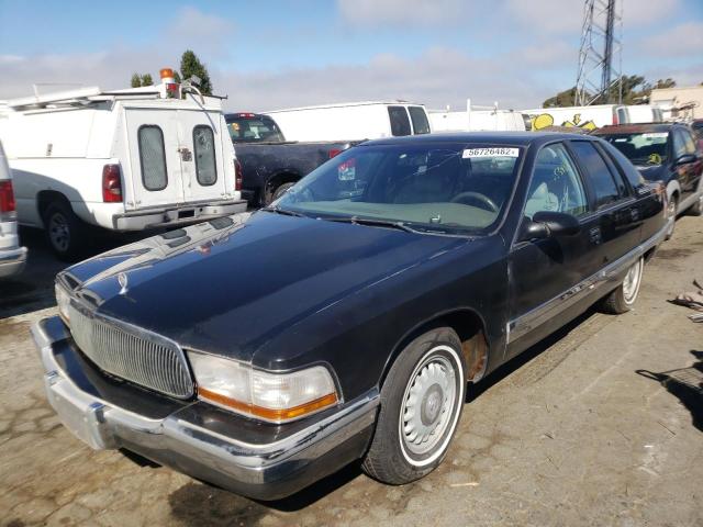 1G4BN52P7SR420219 - 1995 BUICK ROADMASTER BLUE photo 2