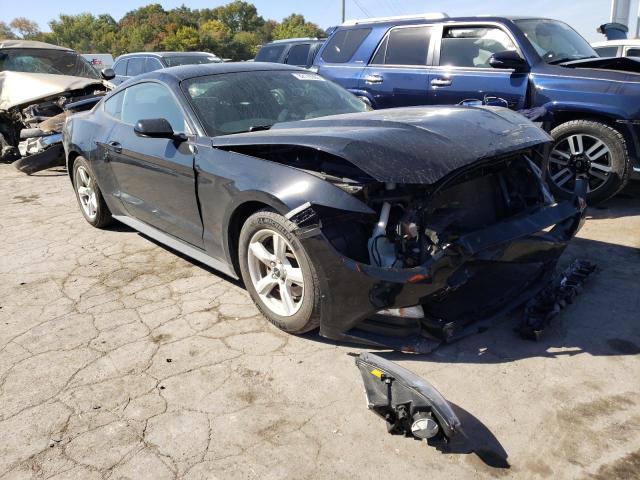 1FA6P8AM6H5224884 - 2017 FORD MUSTANG BLACK photo 1