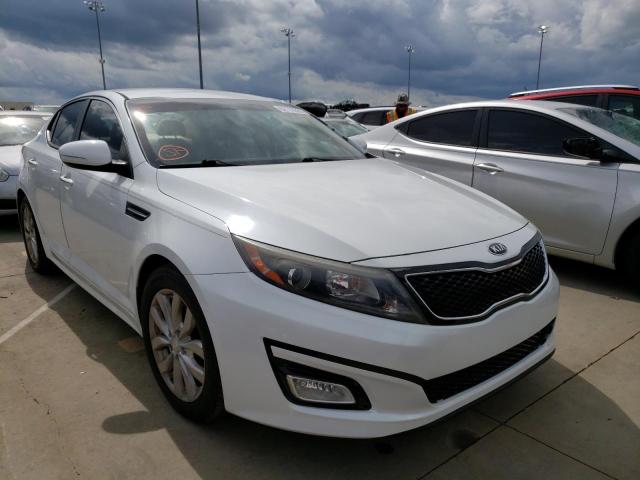 5XXGN4A74FG364710 - 2015 KIA OPTIMA EX WHITE photo 1