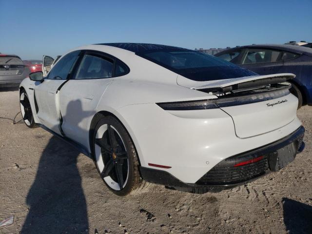 WP0AC2Y19MSA63888 - 2021 PORSCHE TAYCAN TUR WHITE photo 3