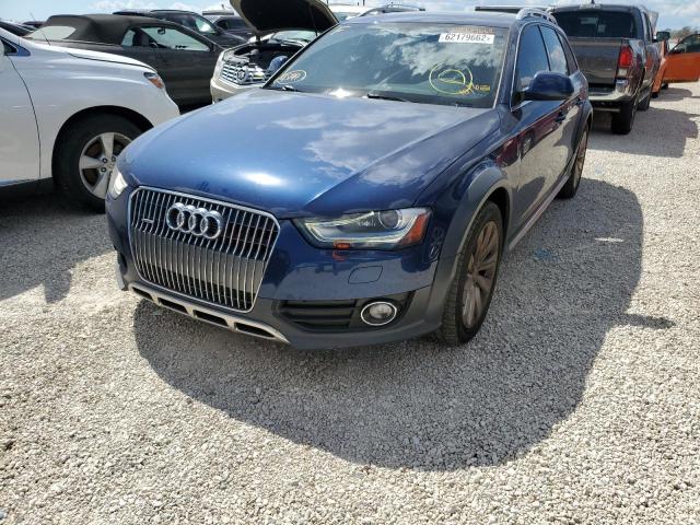 WA1VFAFL4FA113071 - 2015 AUDI A4 ALLROAD BLUE photo 2