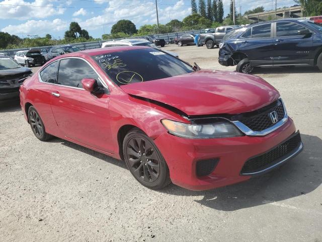 1HGCT1B35DA015810 - 2013 HONDA ACCORD LX- RED photo 1