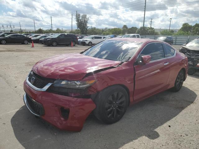 1HGCT1B35DA015810 - 2013 HONDA ACCORD LX- RED photo 2