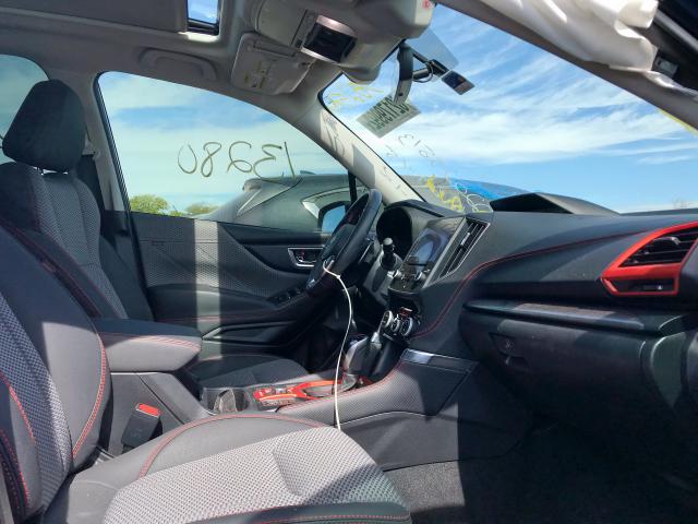 JF2SKARC2MH582522 - 2021 SUBARU FORESTER S BLUE photo 5