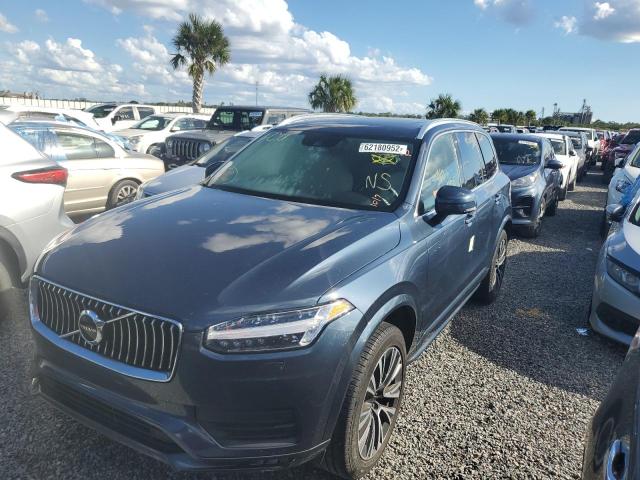 YV4A22PK1M1742180 - 2021 VOLVO XC90 T6 MO BLUE photo 2