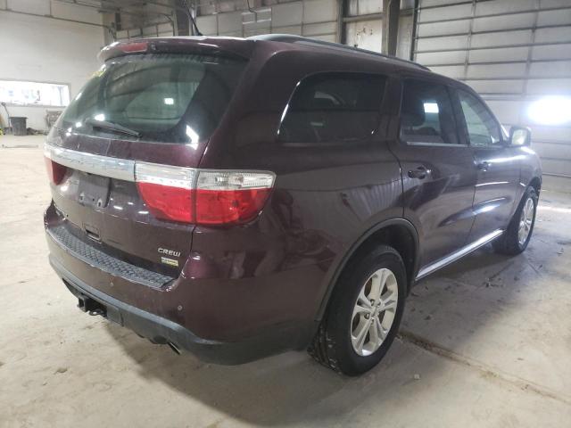 1C4RDJDG1CC261651 - 2012 DODGE DURANGO CR BURGUNDY photo 4