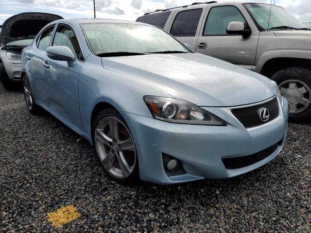 JTHBF5C25C5161662 - 2012 LEXUS IS 250 BLUE photo 1