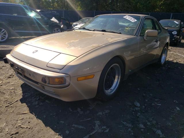 WP0AA0940GN459176 - 1986 PORSCHE 944 BEIGE photo 2