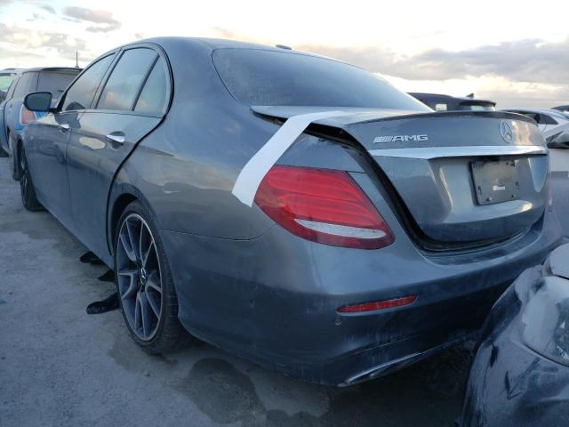 WDDZF6EB3JA319669 - 2018 MERCEDES-BENZ E 43 4MATI GRAY photo 3