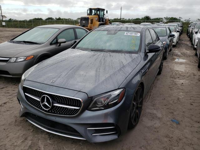 WDDZF6EB3JA319669 - 2018 MERCEDES-BENZ E 43 4MATI GRAY photo 9