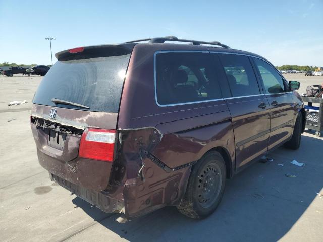 5FNRL38207B035297 - 2007 HONDA ODYSSEY LX MAROON photo 4