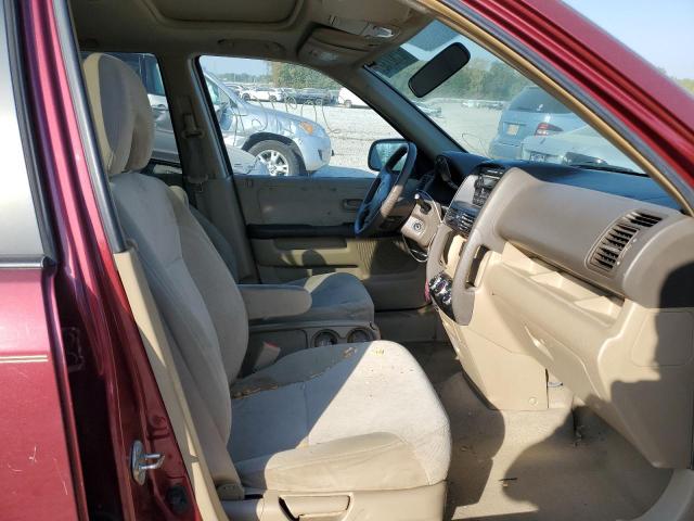 SHSRD78816U411778 - 2006 HONDA CRV BURGUNDY photo 5