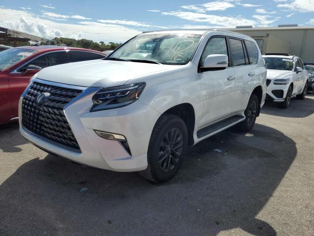 JTJAM7BX0M5303121 - 2021 LEXUS GX 460 PRE WHITE photo 2