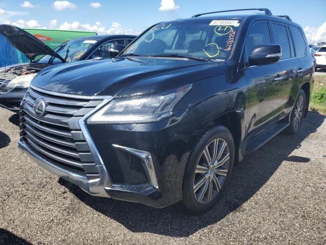 JTJHY7AX7H4223511 - 2017 LEXUS LX 570 BLACK photo 2