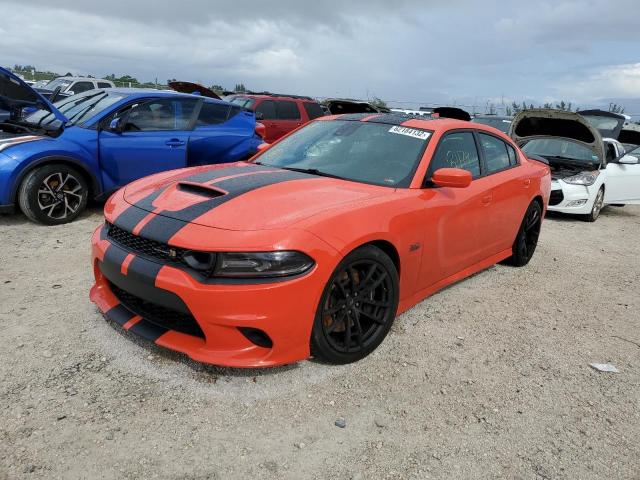 2C3CDXGJ5LH216150 - 2020 DODGE CHARGER SC ORANGE photo 2