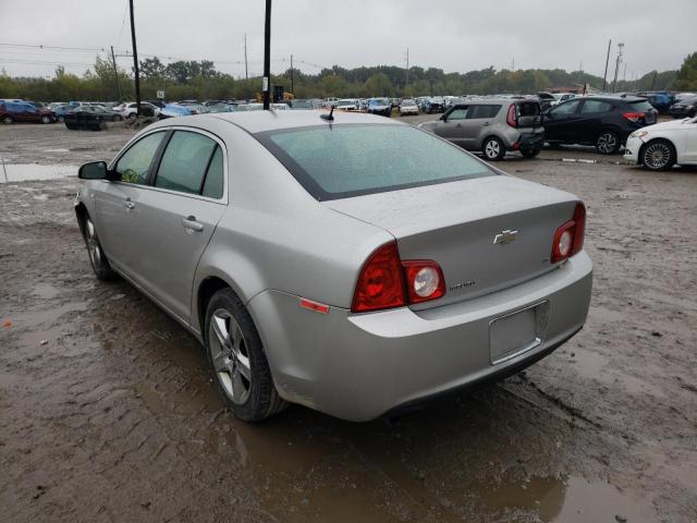 1G1ZH57B38F157902 - 2008 CHEVROLET MALIBU 1LT ვერცხლისფერი ფოტო 3