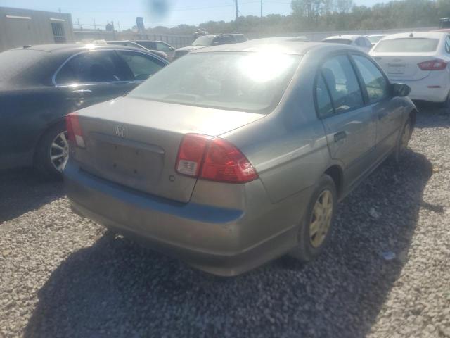 2HGES16385H573353 - 2005 HONDA CIVIC DX V GRAY photo 4