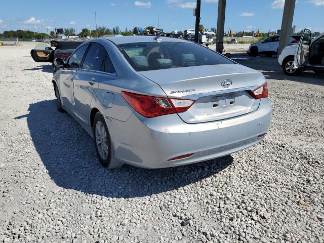 5NPEB4AC1BH225131 - 2011 HYUNDAI ACCENT SILVER photo 3