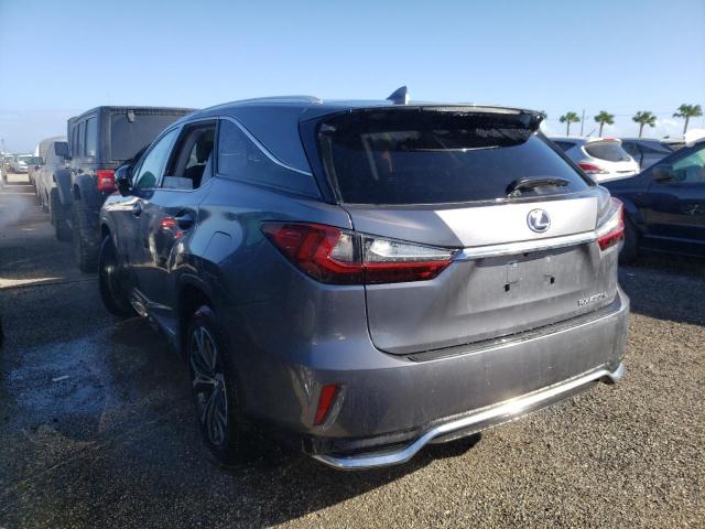 JTJHGKFAXL2010826 - 2020 LEXUS RX 450H L GRAY photo 3