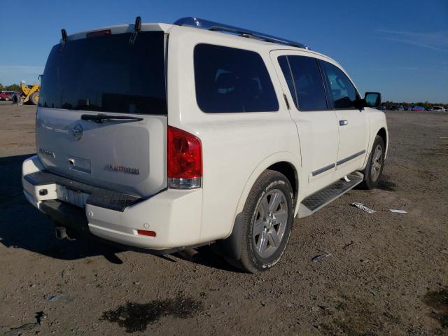 5N1AA0NC0AN619749 - 2010 NISSAN ARMADA SE WHITE photo 4