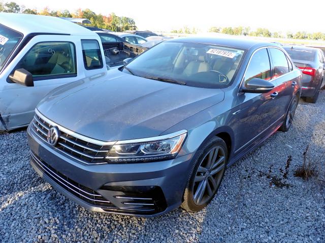 1VWDT7A3XHC057968 - 2017 VOLKSWAGEN PASSAT R-L GRAY photo 2
